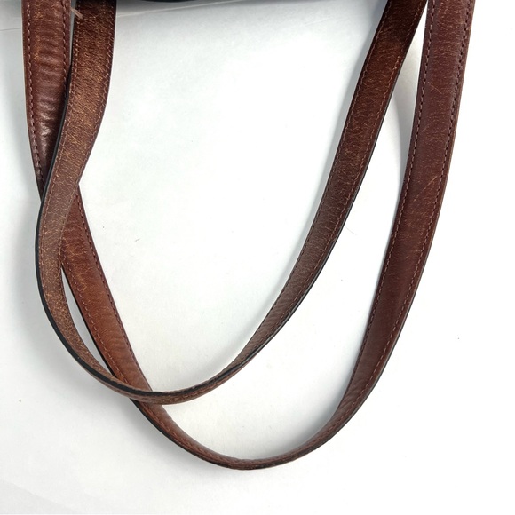 Vintage Fossil Pebbled Leather Shoulder Handbag - Picture 5 of 7